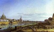 Bernardo Bellotto Dresden from the Right Bank of the Elbe above the Augustus Bridge Norge oil painting reproduction